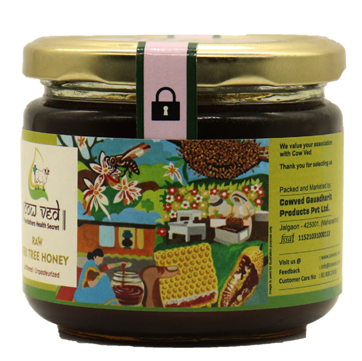 Beri Tree Honey, Mono Floral, Unfiltered, Unpasterised, Raw, - 350 Gms