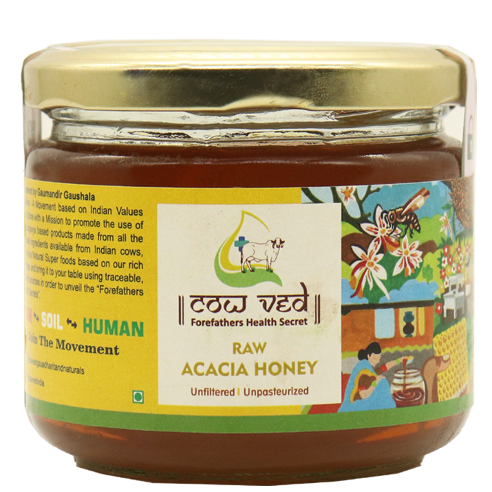 Acacia Honey, Mono Floral, Unfiltered, Unpasterised, Raw - 350 Gms
